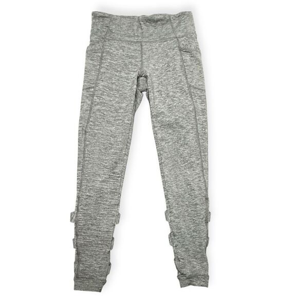 ATHLETA Women’s Gray High Rise Cutout Chaturanga Legging Size Medium Style #4574 - Picture 3 of 8